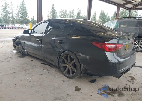 2018 Infiniti Q50 3.0T Sport from USA, damaged, VIN JN1EV7AR8JM436962